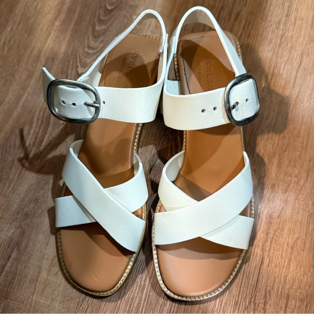 Everlane Cream Sandals - Picture 7 of 7